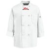 Eight Knot Button Chef Coat with Thermometer Pocket Thumbnail