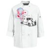 Eight Knot Button Chef Coat with Thermometer Pocket Thumbnail