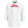 Eight Knot Button Chef Coat with Thermometer Pocket Thumbnail