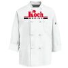 Eight Knot Button Chef Coat with Thermometer Pocket Thumbnail