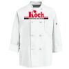 Eight Knot Button Chef Coat with Thermometer Pocket Thumbnail