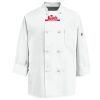 Eight Knot Button Chef Coat with Thermometer Pocket Thumbnail