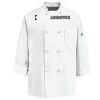 Eight Knot Button Chef Coat with Thermometer Pocket Thumbnail