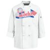 Eight Knot Button Chef Coat with Thermometer Pocket Thumbnail