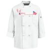 Eight Knot Button Chef Coat with Thermometer Pocket Thumbnail