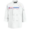 Eight Knot Button Chef Coat with Thermometer Pocket Thumbnail