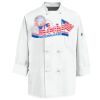 Eight Knot Button Chef Coat with Thermometer Pocket Thumbnail