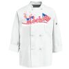 Eight Knot Button Chef Coat with Thermometer Pocket Thumbnail