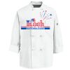 Eight Knot Button Chef Coat with Thermometer Pocket Thumbnail