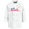 Eight Knot Button Chef Coat with Thermometer Pocket Thumbnail