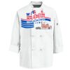 Eight Knot Button Chef Coat with Thermometer Pocket Thumbnail