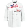 Eight Knot Button Chef Coat with Thermometer Pocket Thumbnail