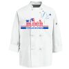 Eight Knot Button Chef Coat with Thermometer Pocket Thumbnail