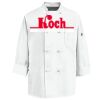 Eight Knot Button Chef Coat with Thermometer Pocket Thumbnail
