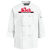 Eight Knot Button Chef Coat with Thermometer Pocket Thumbnail