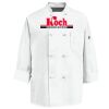 Eight Knot Button Chef Coat with Thermometer Pocket Thumbnail