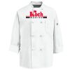 Eight Knot Button Chef Coat with Thermometer Pocket Thumbnail