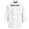 Eight Knot Button Chef Coat with Thermometer Pocket Thumbnail