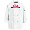 Eight Knot Button Chef Coat with Thermometer Pocket Thumbnail