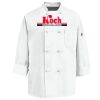 Eight Knot Button Chef Coat with Thermometer Pocket Thumbnail