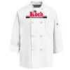 Eight Knot Button Chef Coat with Thermometer Pocket Thumbnail
