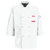 Button Chef Coat with Thermometer Pocket Thumbnail