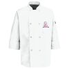 Button Chef Coat with Thermometer Pocket Thumbnail