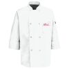 Button Chef Coat with Thermometer Pocket Thumbnail