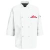 Eight Pearl Button Chef Coat with Thermometer Pocket Thumbnail