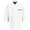 Eight Pearl Button Chef Coat with Thermometer Pocket Thumbnail