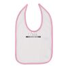 Infant Contrast Trim Premium Jersey Bib Thumbnail