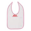 Infant Contrast Trim Premium Jersey Bib Thumbnail