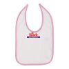 Infant Contrast Trim Premium Jersey Bib Thumbnail