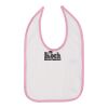 Infant Contrast Trim Premium Jersey Bib Thumbnail