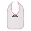 Infant Contrast Trim Premium Jersey Bib Thumbnail