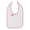 Infant Contrast Trim Premium Jersey Bib Thumbnail