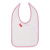 Infant Contrast Trim Premium Jersey Bib Thumbnail