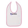 Infant Contrast Trim Premium Jersey Bib Thumbnail