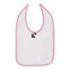 Infant Contrast Trim Premium Jersey Bib Thumbnail