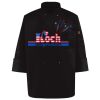 Ten Pearl Button Black Chef Coat Thumbnail