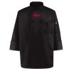 Black Knot Button Chef Coat Thumbnail