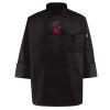 Black Knot Button Chef Coat Thumbnail
